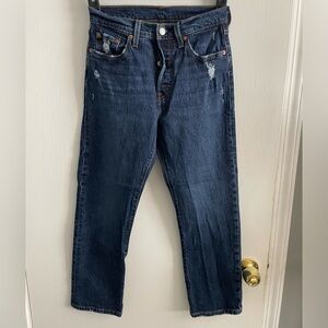 Levi’s 501 cropped jeans